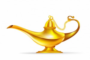 300x200 Genie Lamp Clipart