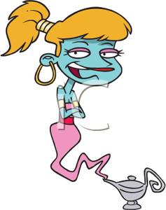 237x300 Genie Lamp Clipart Animated