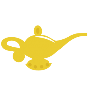 300x300 Miss Kate Cuttables Genie's Lamp Free Svg File Cute Clipart