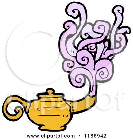 450x470 Royalty Free (Rf) Magic Lamp Clipart, Illustrations, Vector
