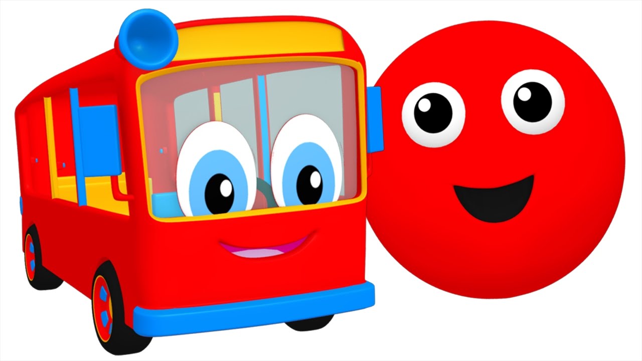 1280x720 Bus Clipart Colorful