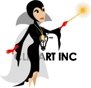 300x291 Wizard With Magic Wand Clipart Panda