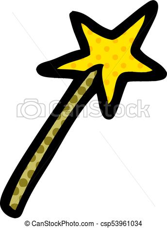 344x470 Cartoon Magic Wand Vectors