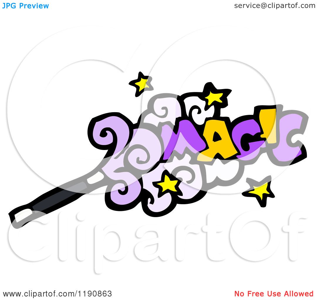 1080x1024 Cartoon Of A Magic Wand