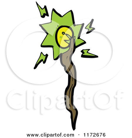 450x470 Cartoon Of A Magic Wand Casting A Spell