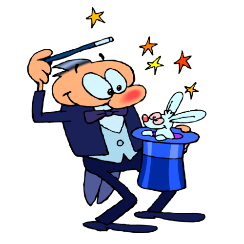 500x500 Free Clip Art Magician Clipart Panda