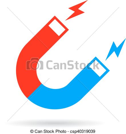 441x470 Magnet Vector Icon Isolated On White Background Vectors