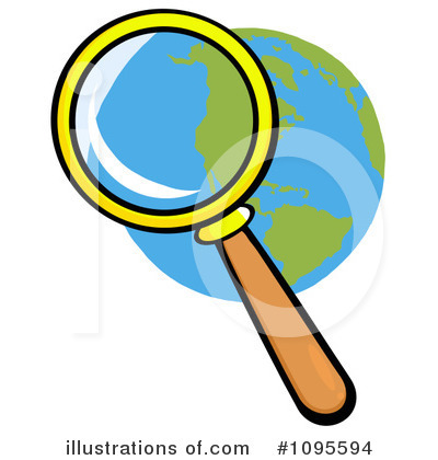 400x420 Magnifying Glass Clipart