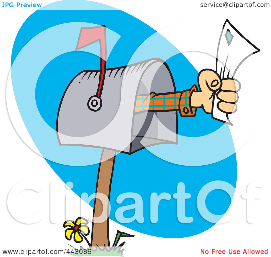 1080x1024 Royalty Free (Rf) Clip Art Illustration Of A Cartoon Hand Holding