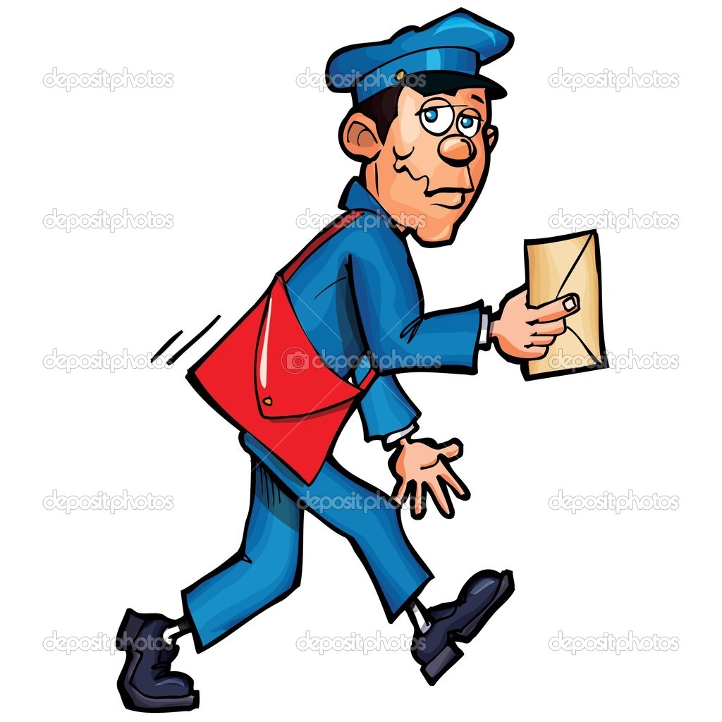 1024x1024 Mailman Truck Clipart