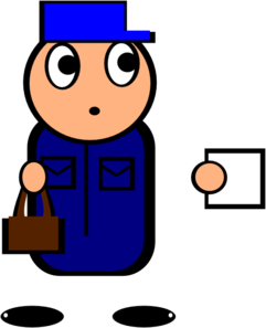 241x297 Postman Clip Art