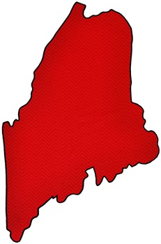 231x350 Maine State Clip Art By Keeping Life Creative Teachers Pay Teachers