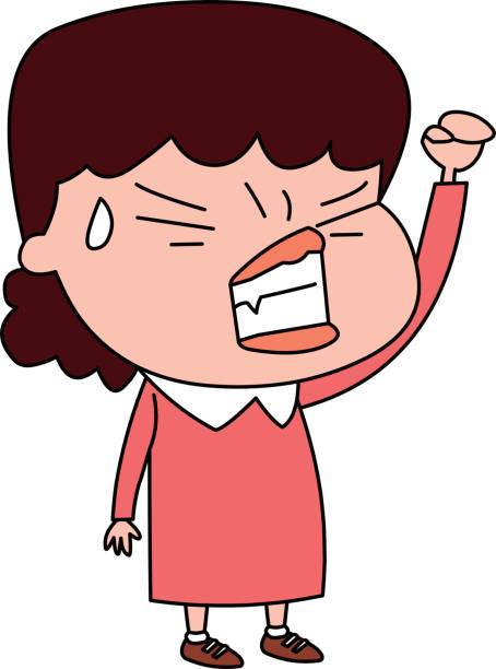 454x612 Majestic Sweating Clipart Royalty Free Older Woman Clip Art Vector