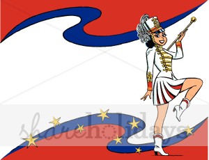 300x230 Majorette Background Party Clipart Amp Backgrounds