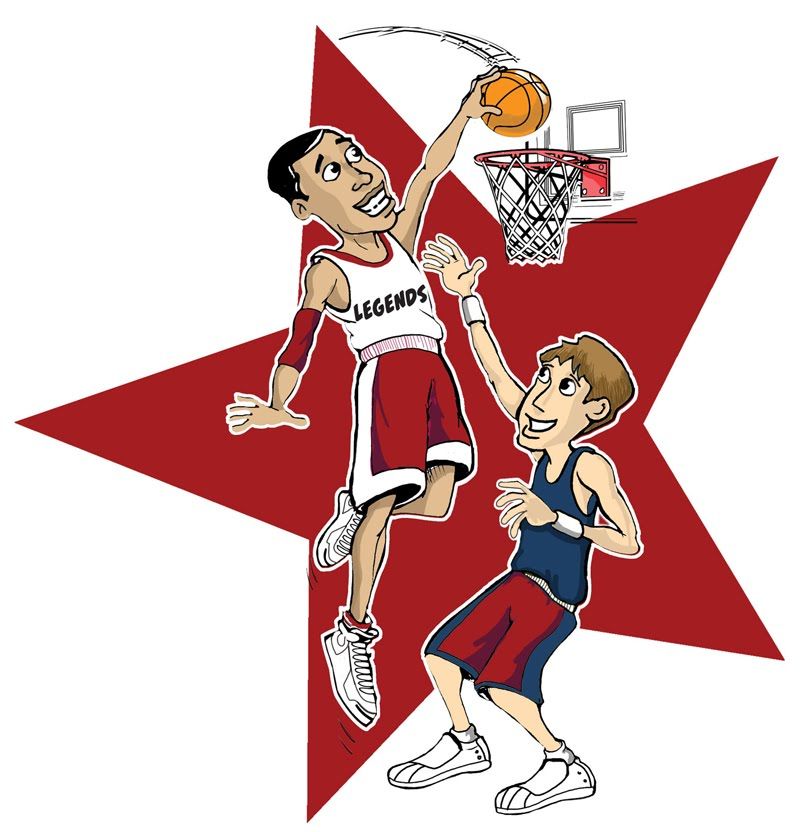 800x832 Basketball Cartoons Free Download Clip Art