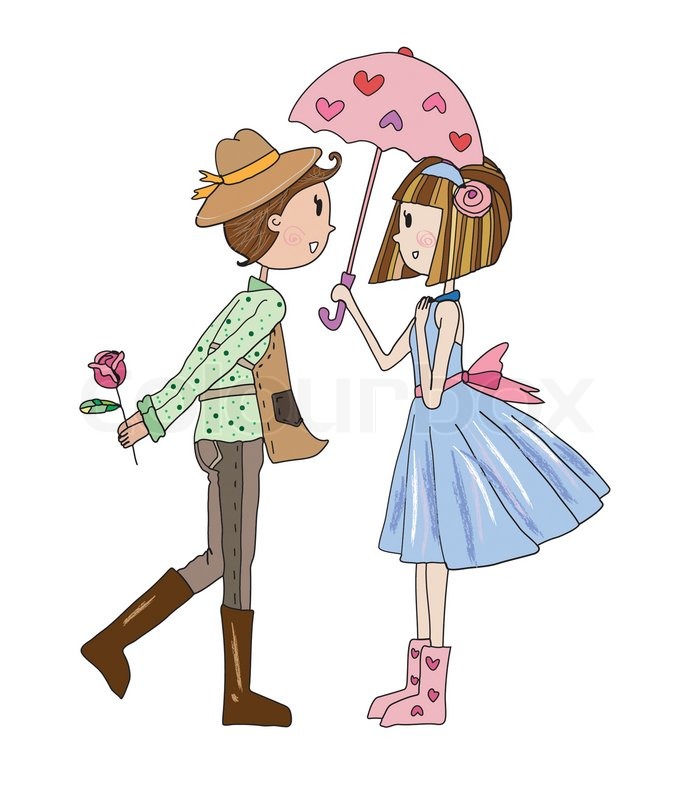 690x800 Garden In Love Clipart, Jpeg File