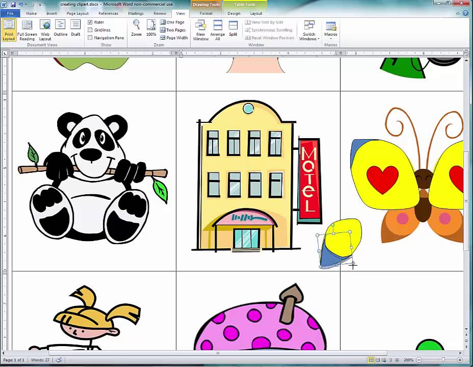 928x720 Creating Clipart