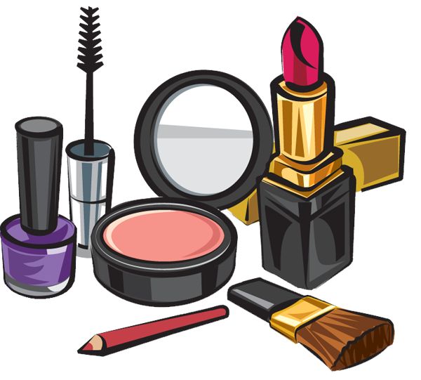 600x541 Makeup Clipart