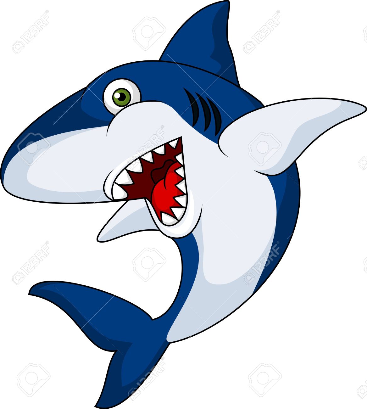 1167x1300 Mako Shark Clipart Large Shark