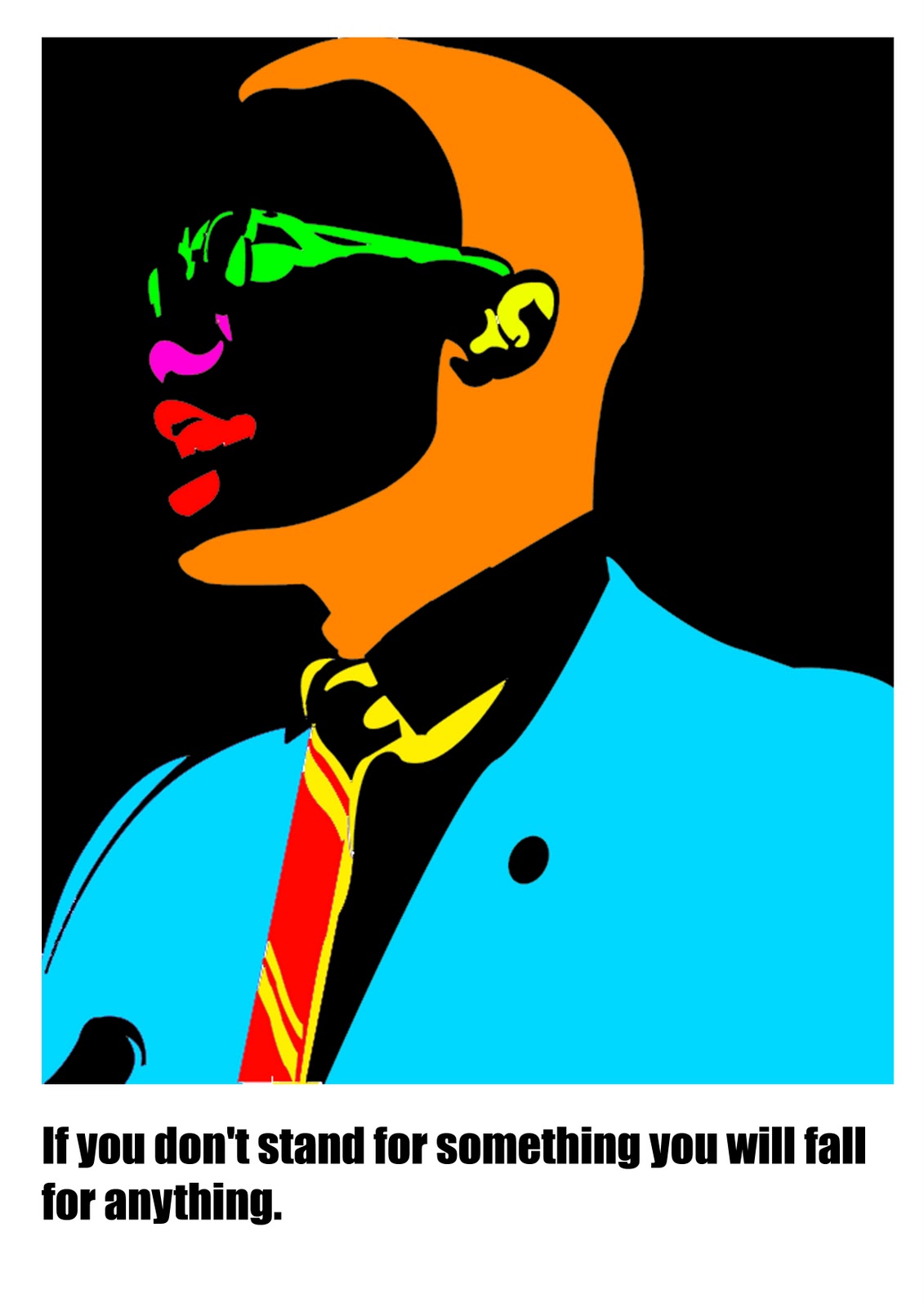 1131x1600 Free Clip Art Of Malcolm X