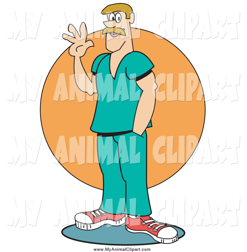 1024x1044 Clip Art Of A White Male Nurse, Doctor Or Veterinarian Wearing
