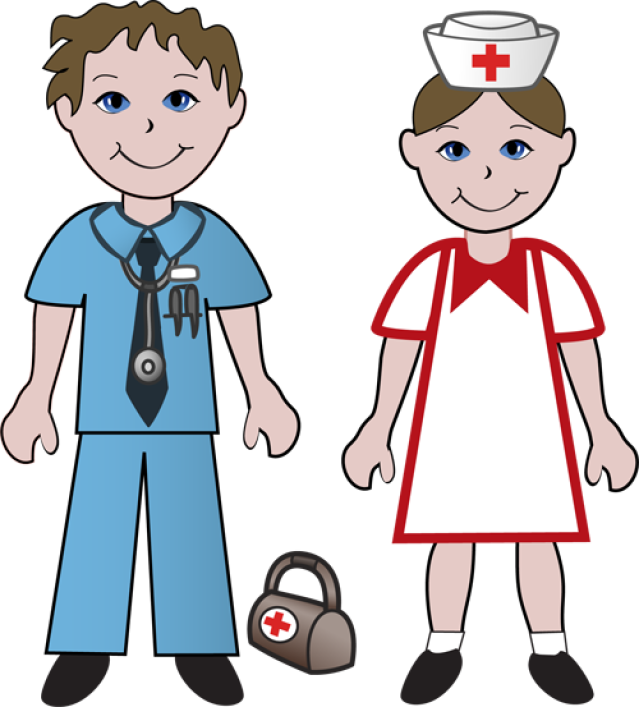 639x707 Free Clip Art Of Doctors And Nurses Doctor And Nurse Projects