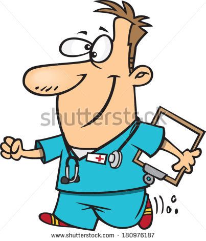 403x470 Simple Nurse Cartoon Clip Art