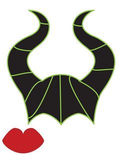 236x309 Maleficent Horns Clipart