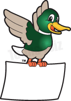 144x206 Mallard Duck Clip Art