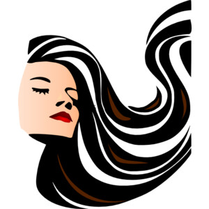 300x300 Long Hair Clipart