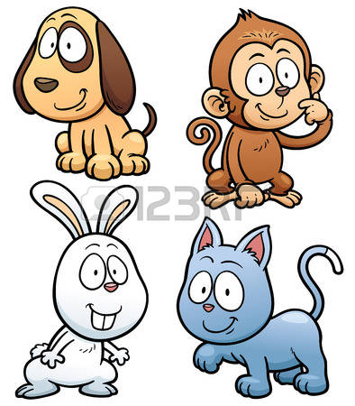 394x450 Mammal Clipart Happy Animal