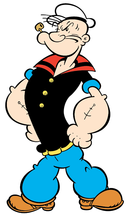 425x717 Popeye The Sailor Man Clip Art Cartoon Clip Art