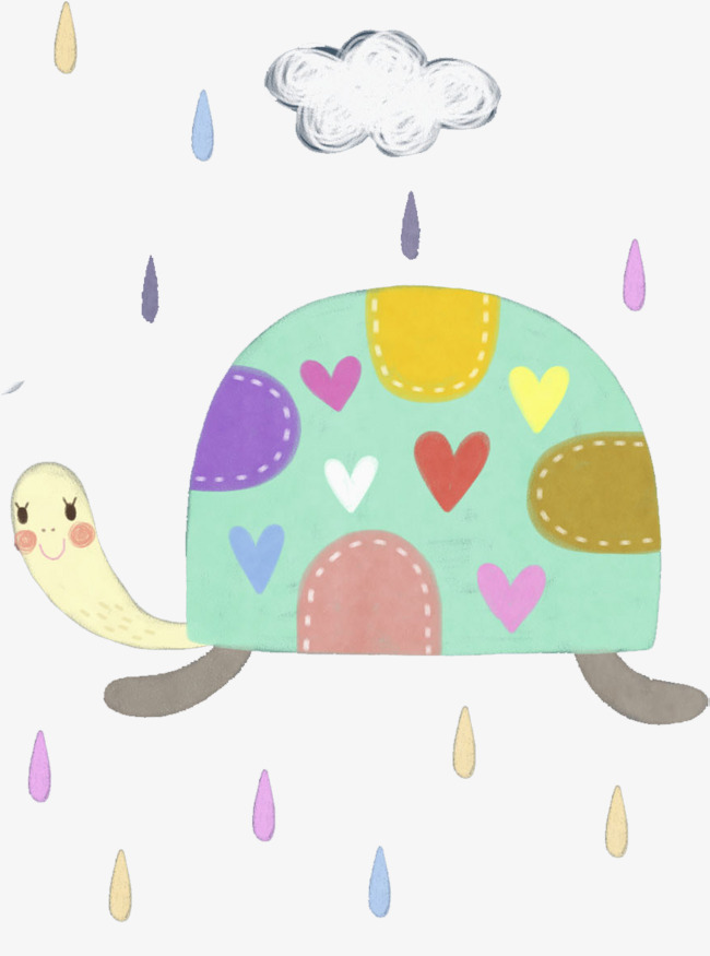 650x875 Cartoon Turtle, Cartoon Hand Drawing, Decorative Pattern Png Image