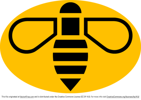 455x325 Free Manchester Bee Vector Logo Clipart And Vector Graphics