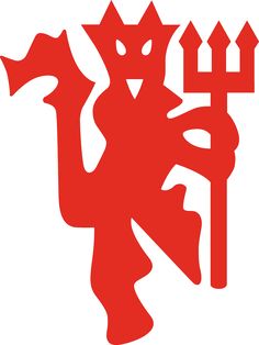 236x314 Mancester United Stencil The Red Devils Football