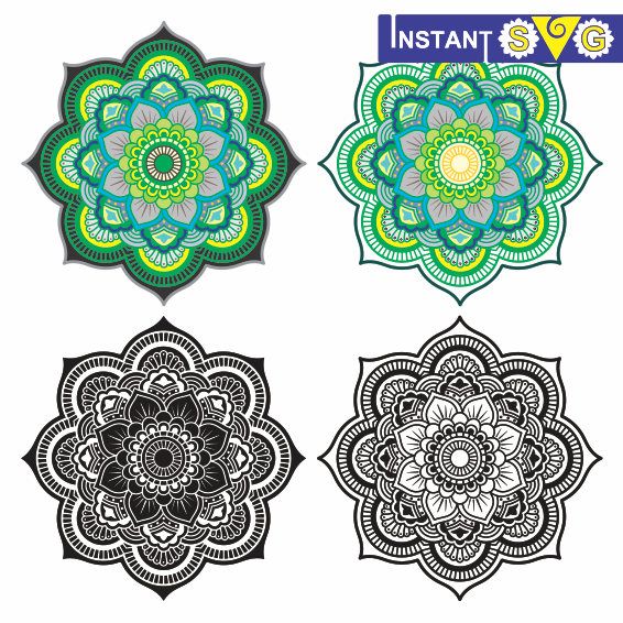 566x566 Mandala Clipart