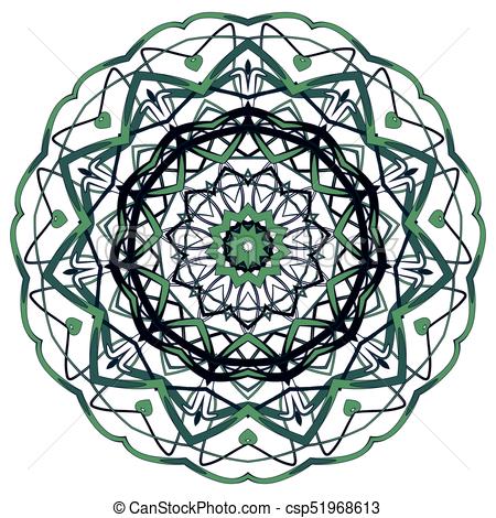 450x470 Arabic Colorful Mandala. Ethnic Tribal Ornaments. Colorful