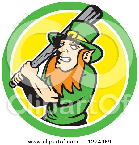 450x470 Clipart Of A Sketched Mandala Styled Leprechaun Face