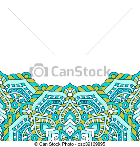 450x470 Mandala Vector Background. Mandala Background. Vintage Eps