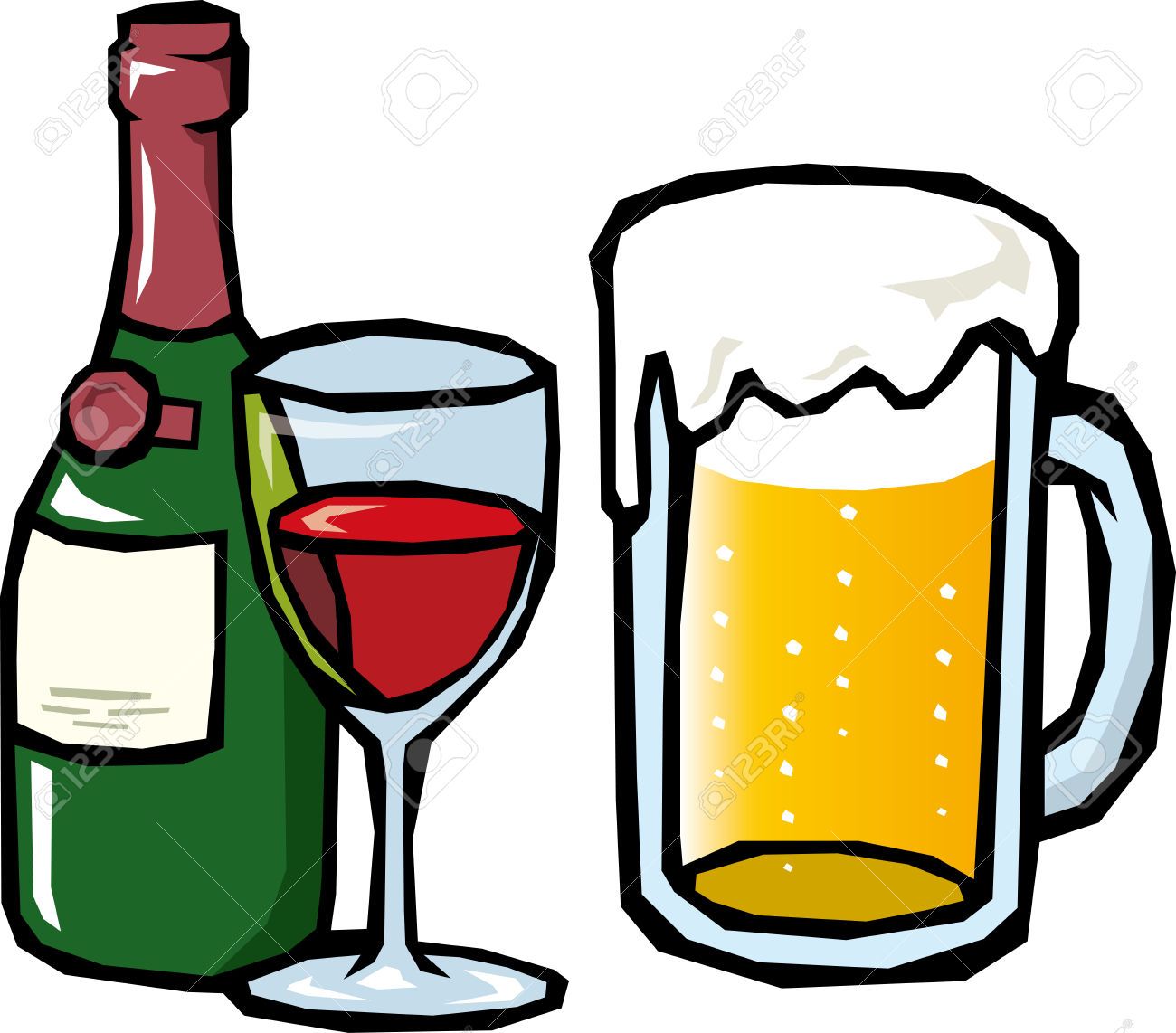 1300x1142 Beer Clip Art Black White Free Clipart Images 3 Food