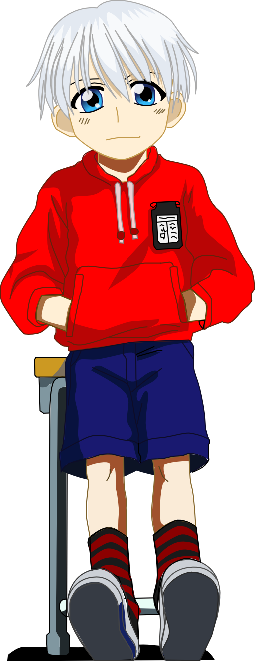 512x1323 Manga Clipart Group