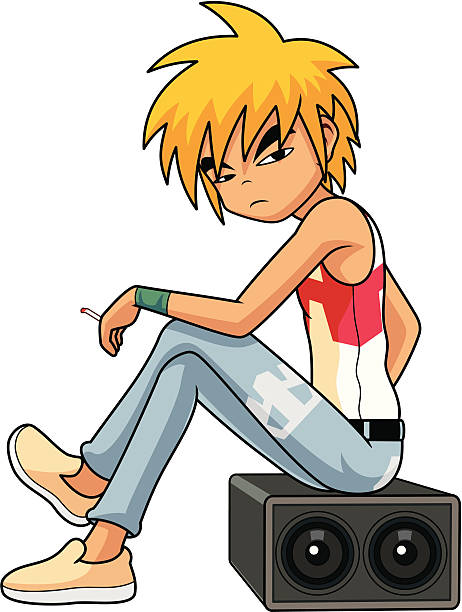 462x612 Manga Clipart Rock And Roll