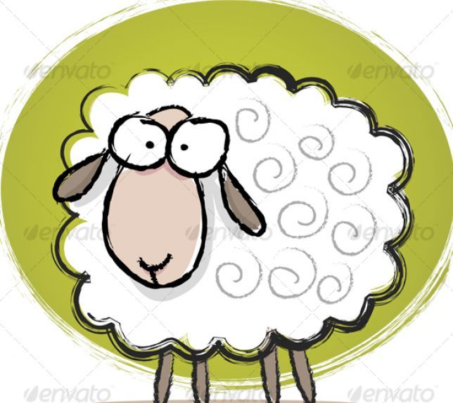 644x574 Lamb Clipart Manger
