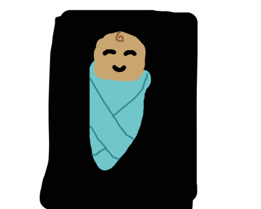 900x720 M Is For Manger Child Jesus Clip Art