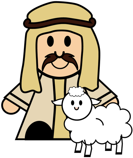 433x515 Collection Of Shepherds Clipart Nativity High Quality, Free