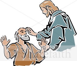 300x260 Jesus Healing Clipart