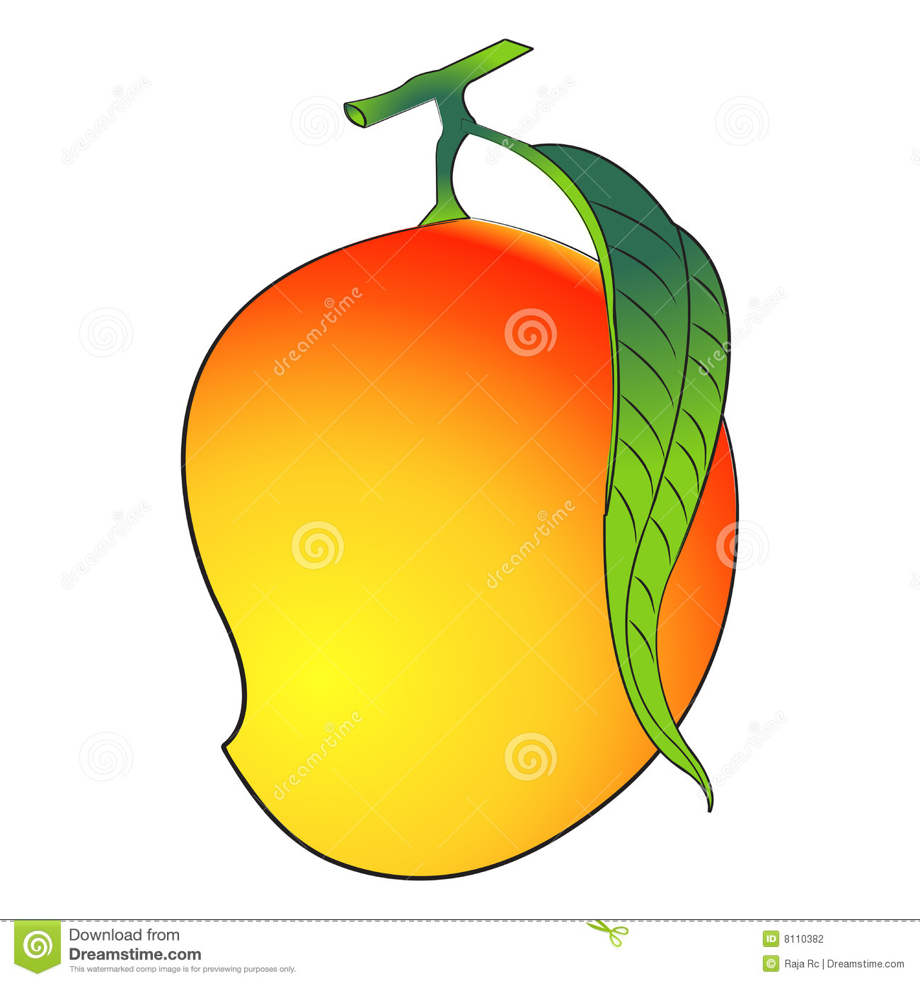 1300x1390 Mango Clipart