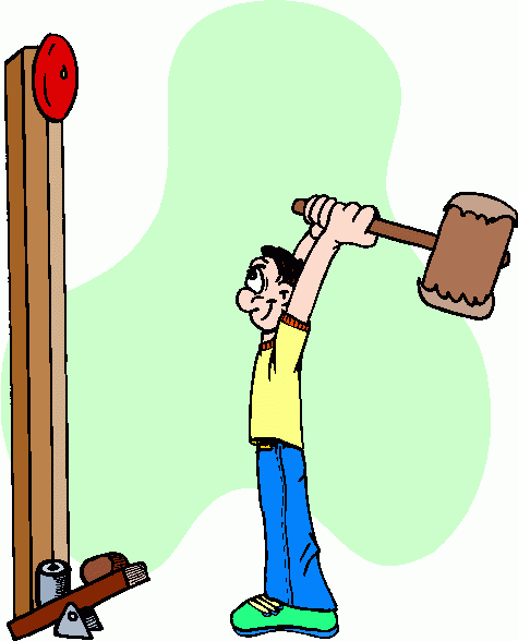 475x588 High Striker Clipart