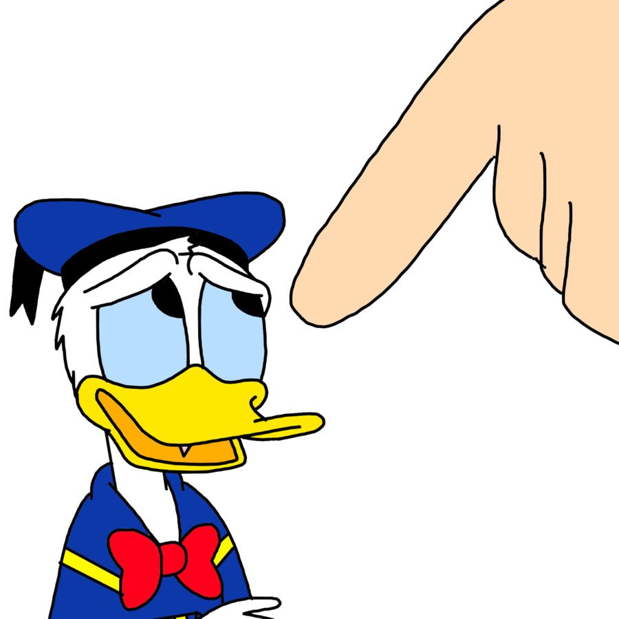 900x900 Knowing God Donald Duck Clip Art