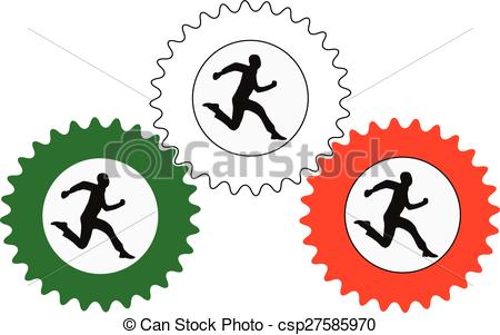 450x301 Mannequin Running In A Gear Labour Symbol Of Work Vectors